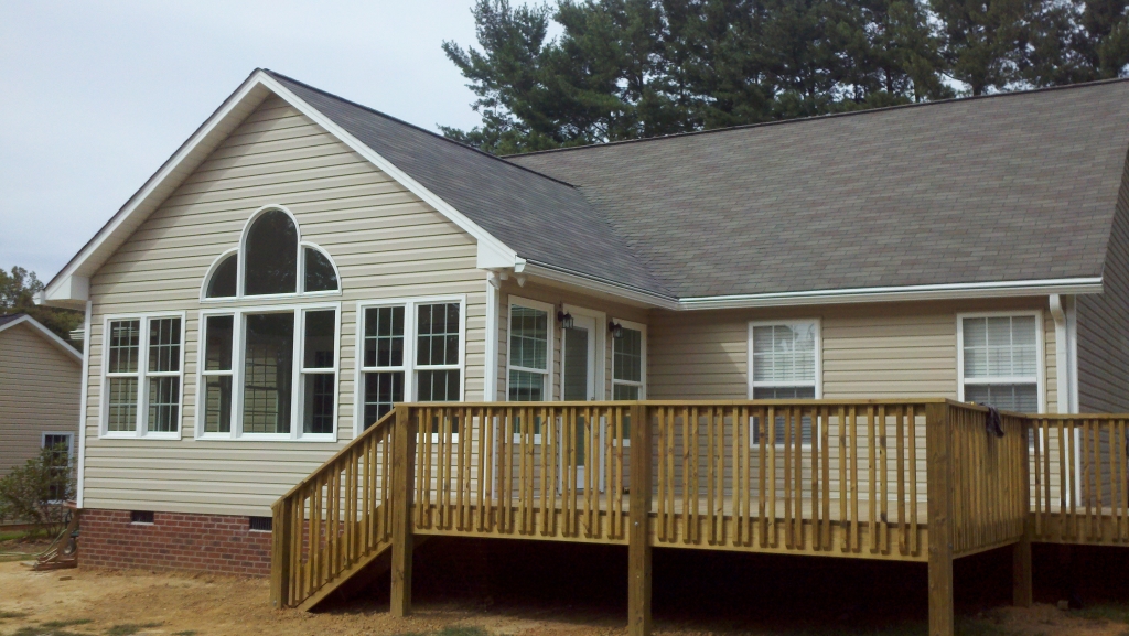 Greene sunroom deck