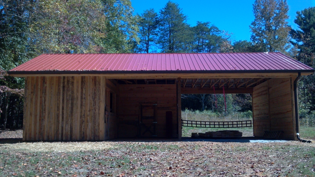 Fulton rough cut barn